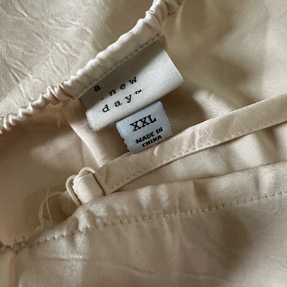 New Women’s One Shoulder Tank Top Cream Size XXL - A New Day - Picture 7 of 10